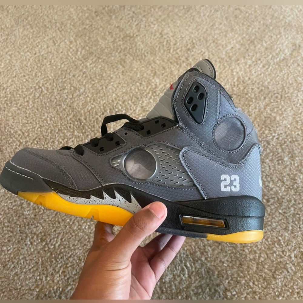 Air Jordan 5 Retro Off White Muslin Read Descr